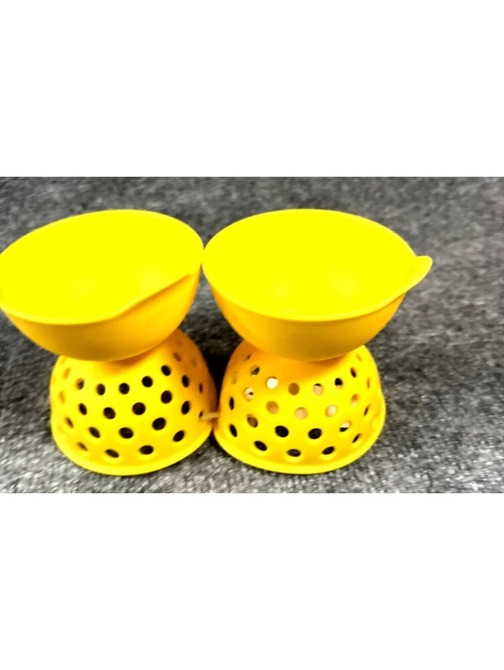 OXO Good Grips Silicone Egg Poachers To Guide Eggs Into Boiling Water ￼